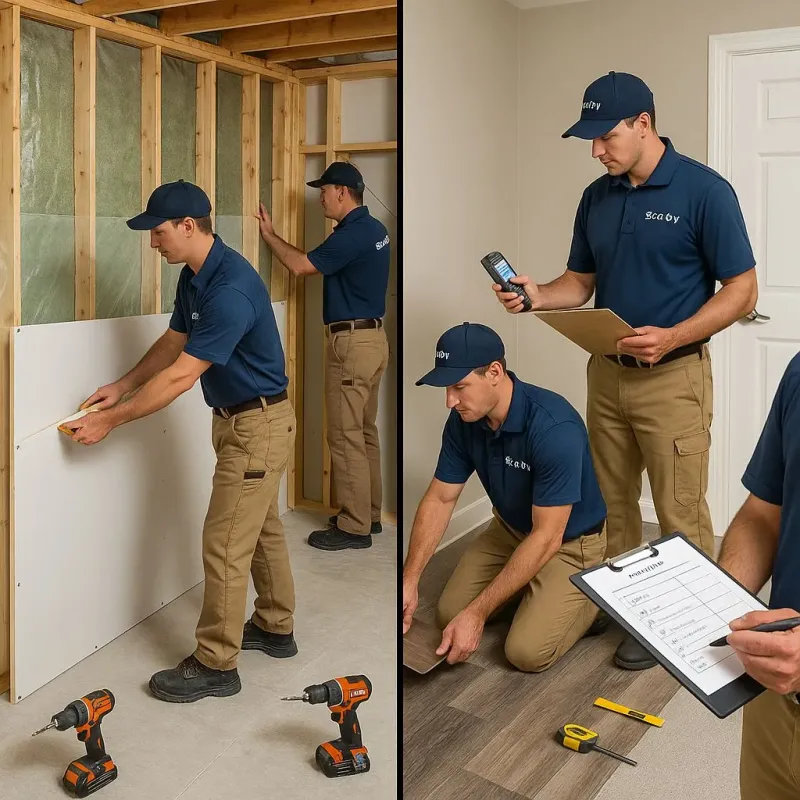Repairs and Reconstruction process in Mounds View, MN